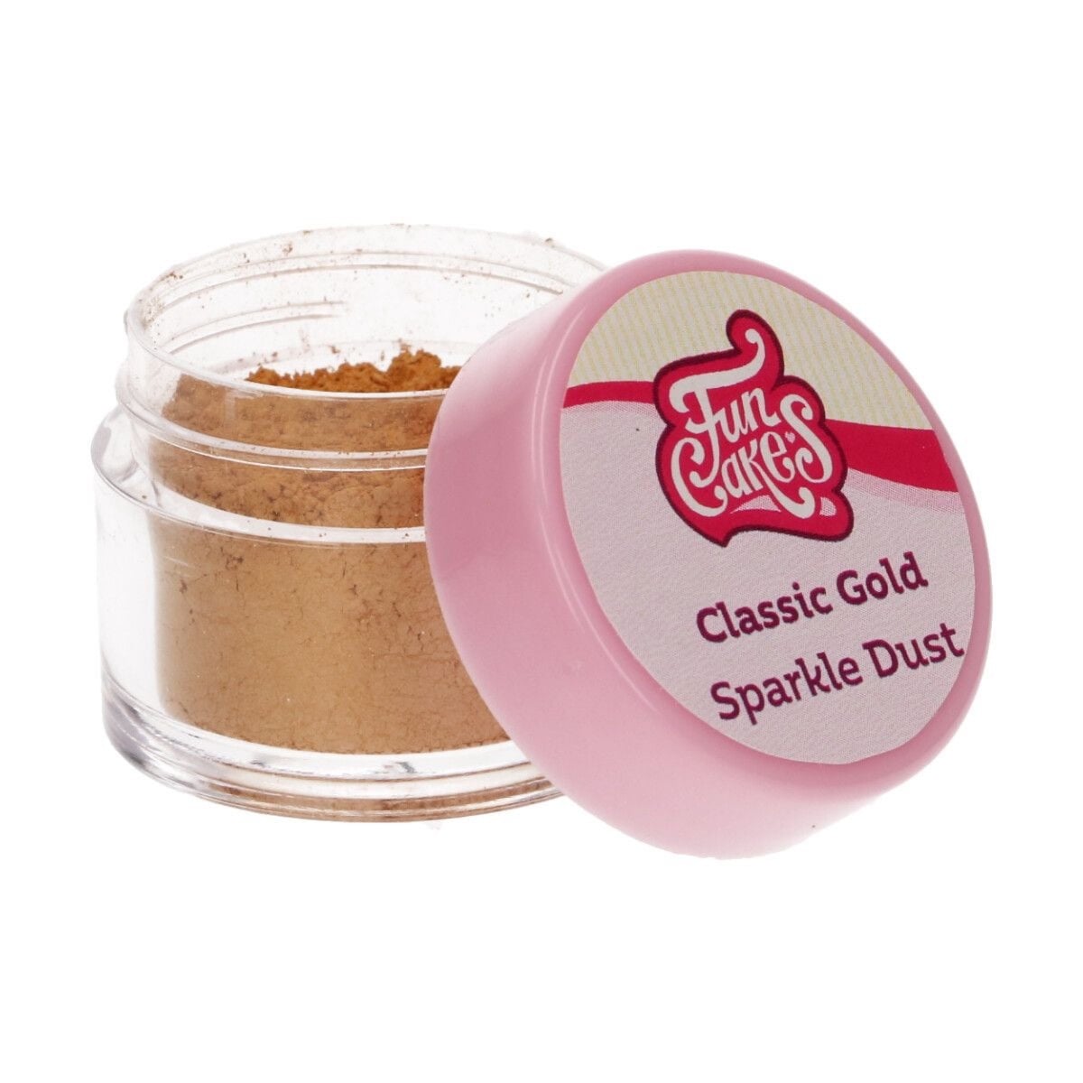 Poudre alimentaire scintillante - Doré
