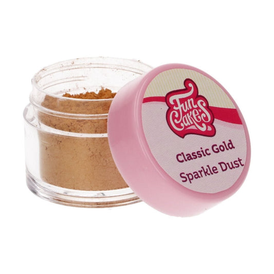 Poudre alimentaire scintillante - Doré