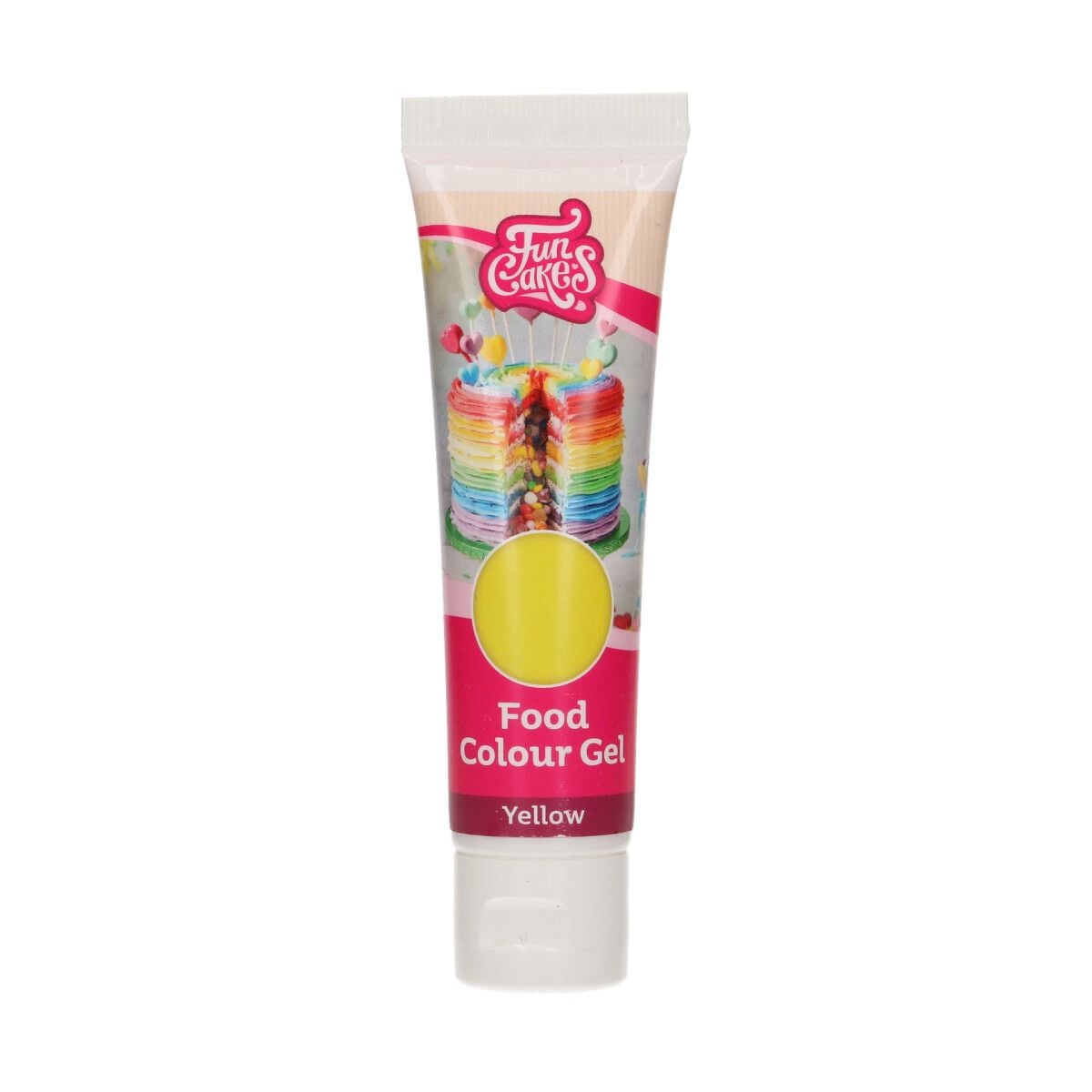 Gel Colorant Alimentaire Jaune 30 g