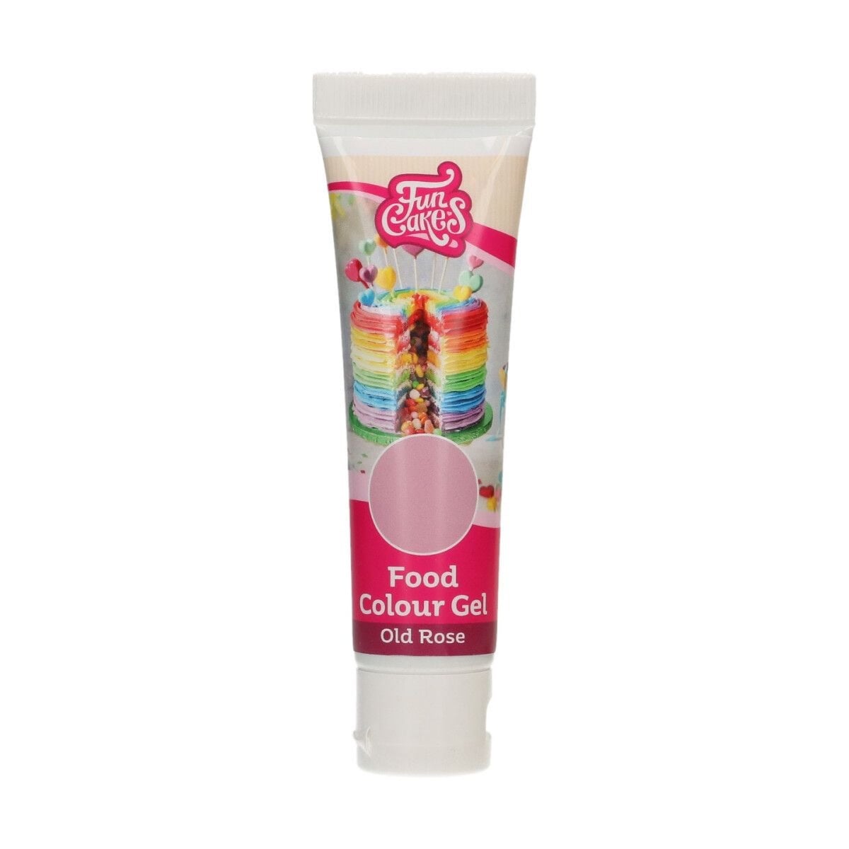 Gel Colorant Alimentaire Old Rose 30g