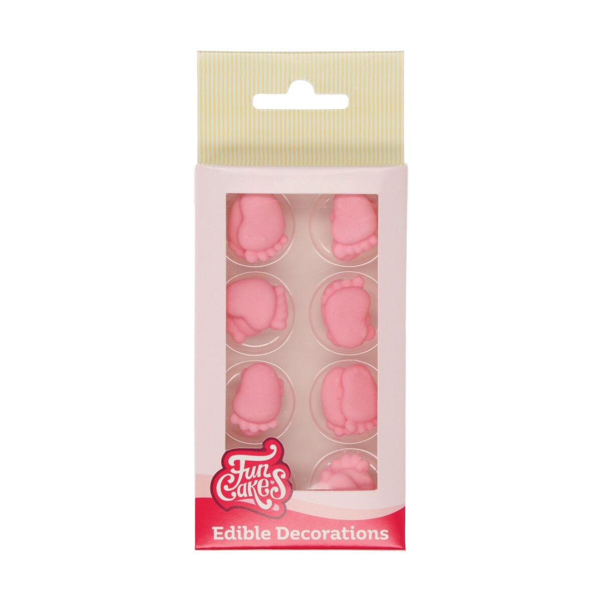 Pieds roses en sucre (16pcs)