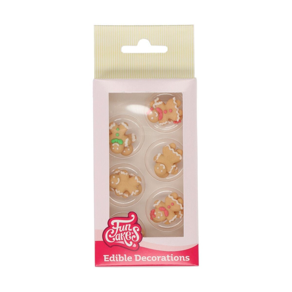 Décorations en sucre - Pain d'épices (12pcs)