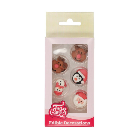 Décorations en sucre - Set Noël (12pcs)