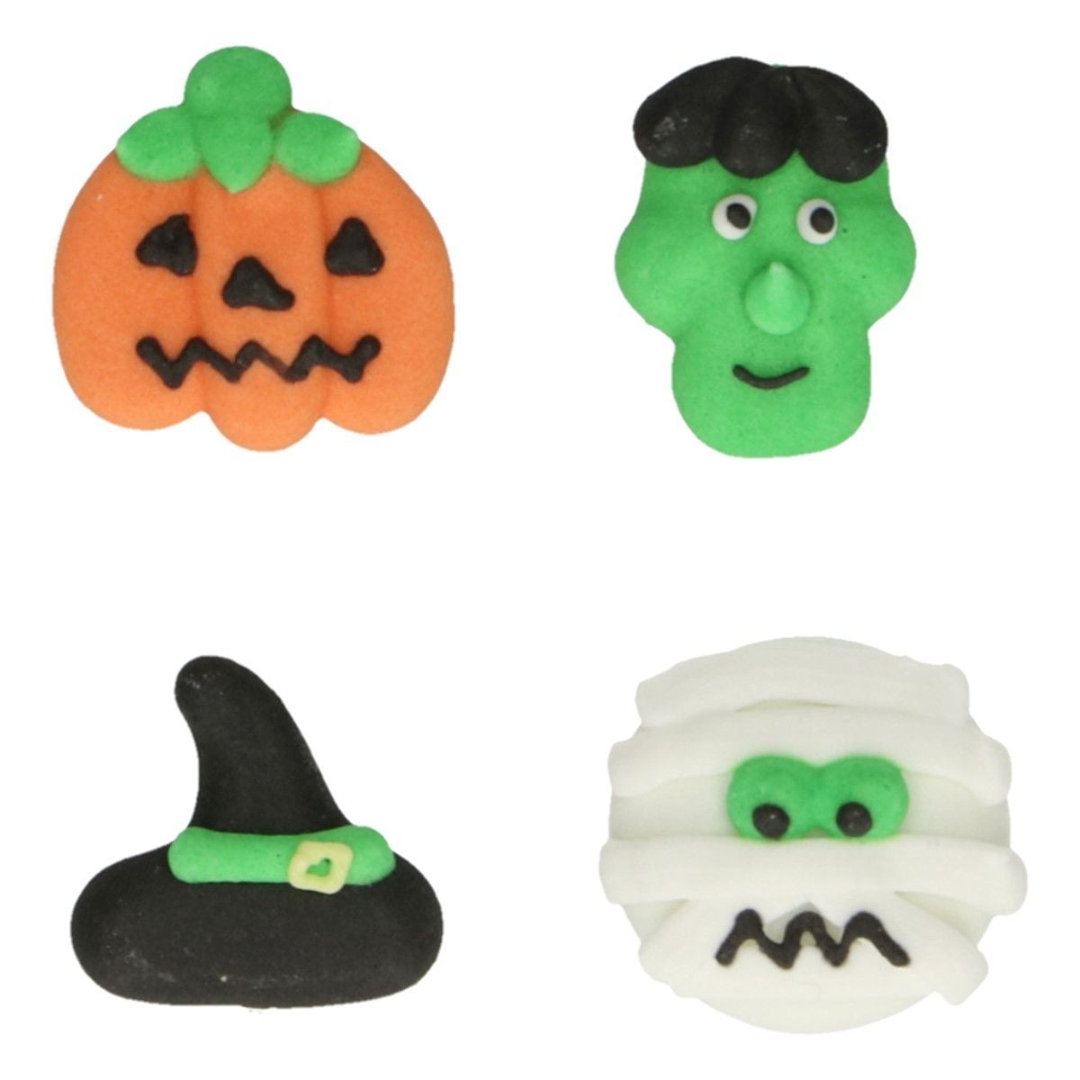 Décorations en sucre - Halloween (12pcs)
