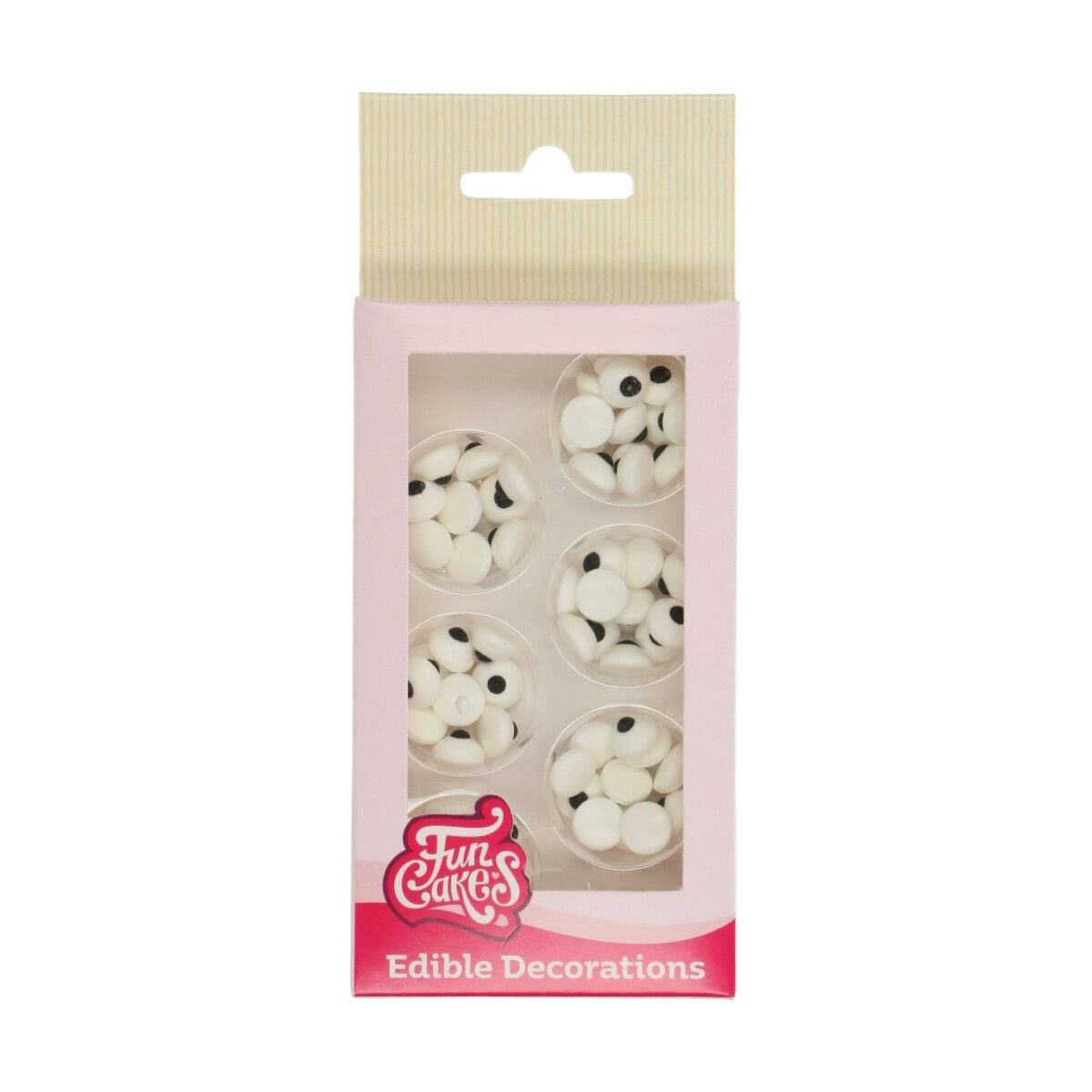Décors en sucre Yeux ronds (64pcs)