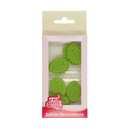 Feuilles en pâte d'amandes (12pcs)