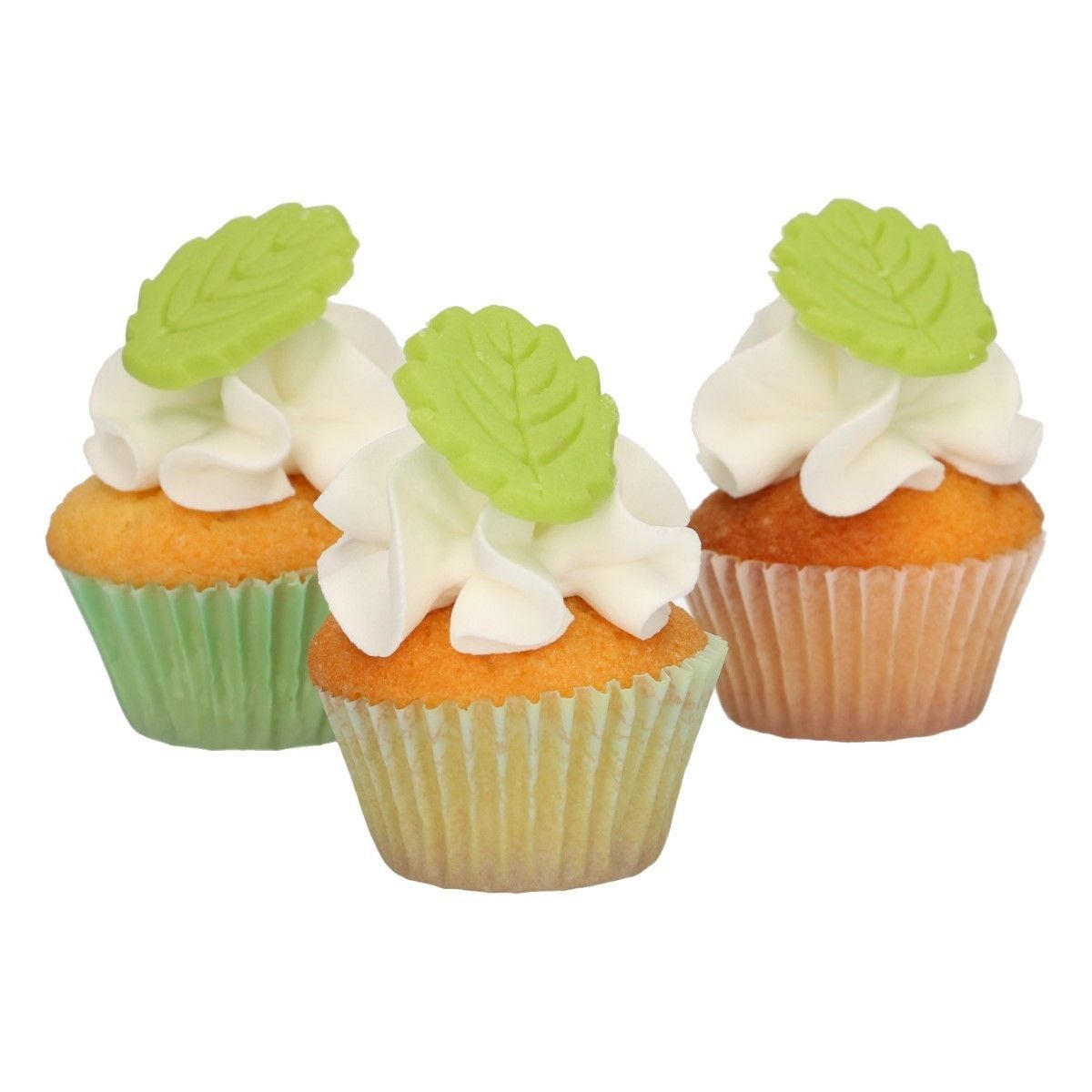 Feuilles en pâte d'amandes (12pcs)