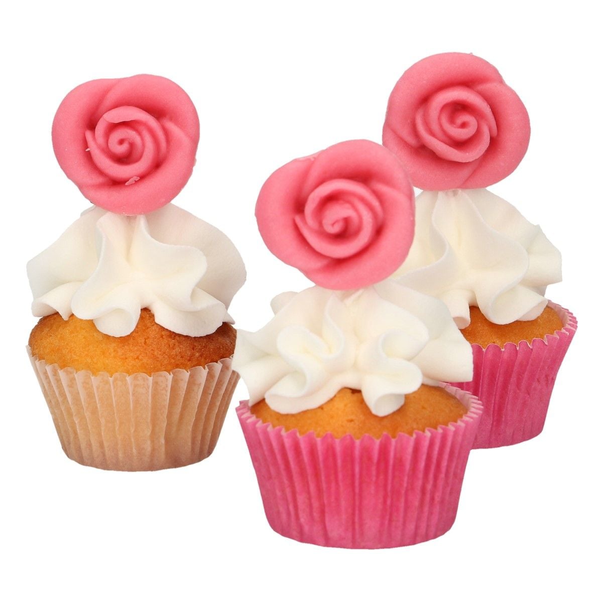Roses en pâte d'amandes - Roses (6pcs)