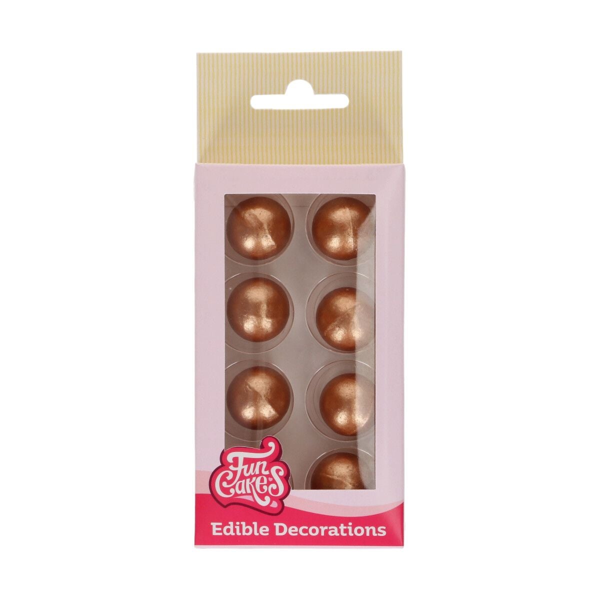 Boules de chocolat - Bronze (8 pcs)