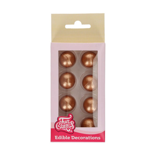 Boules de chocolat - Bronze (8 pcs)
