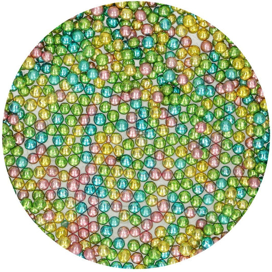 Perles en sucre - Harlequin métallique