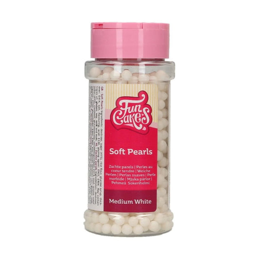Perles souples - Blanc