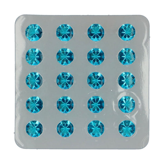 Diamants comestibles - Bleu Ciel (20pcs)