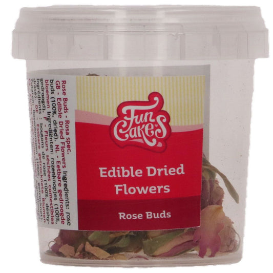 Fleurs séchées comestibles - Boutons de rose (9g)