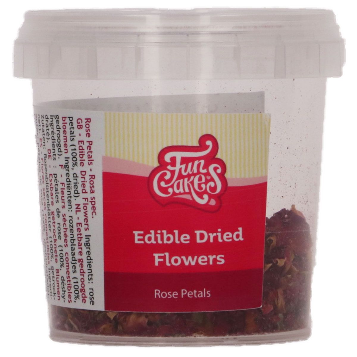 Fleurs séchées comestibles - Pétales de roses (5g)