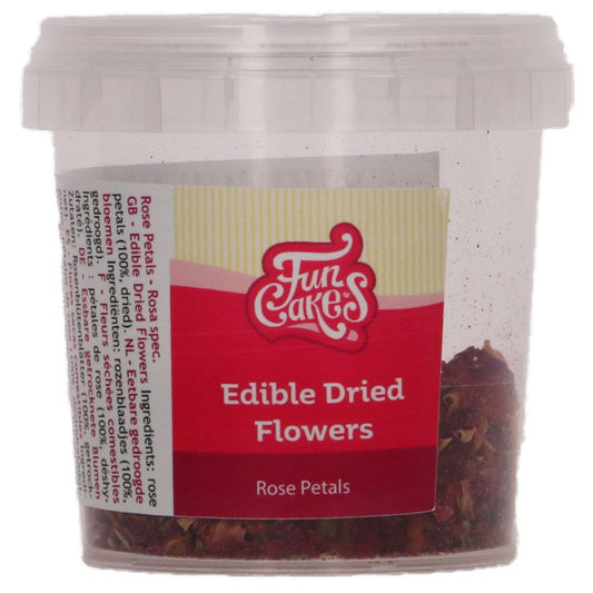 Fleurs séchées comestibles - Pétales de roses (5g)