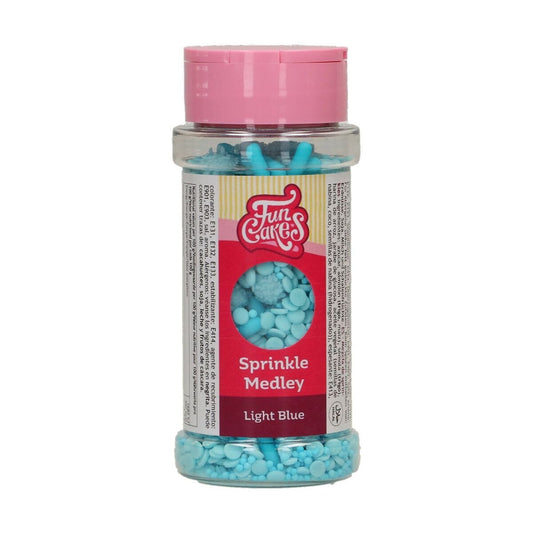 Confettis en sucre - Medley Bleu Clair