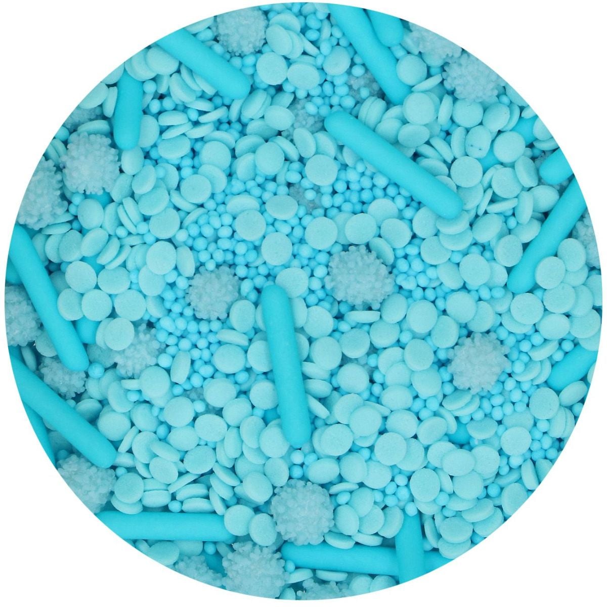 Confettis en sucre - Medley Bleu Clair