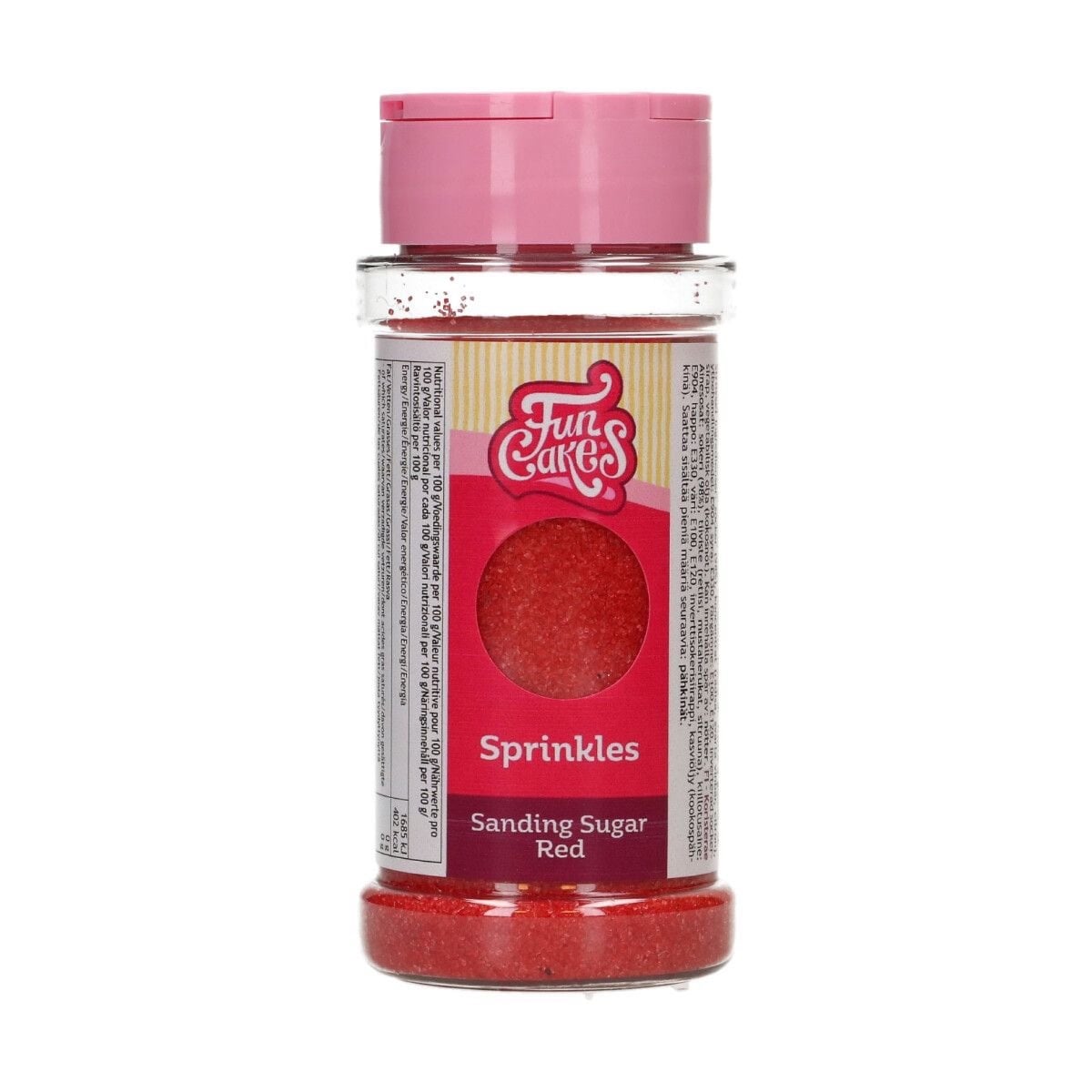 Sucre en poudre - Rouge
