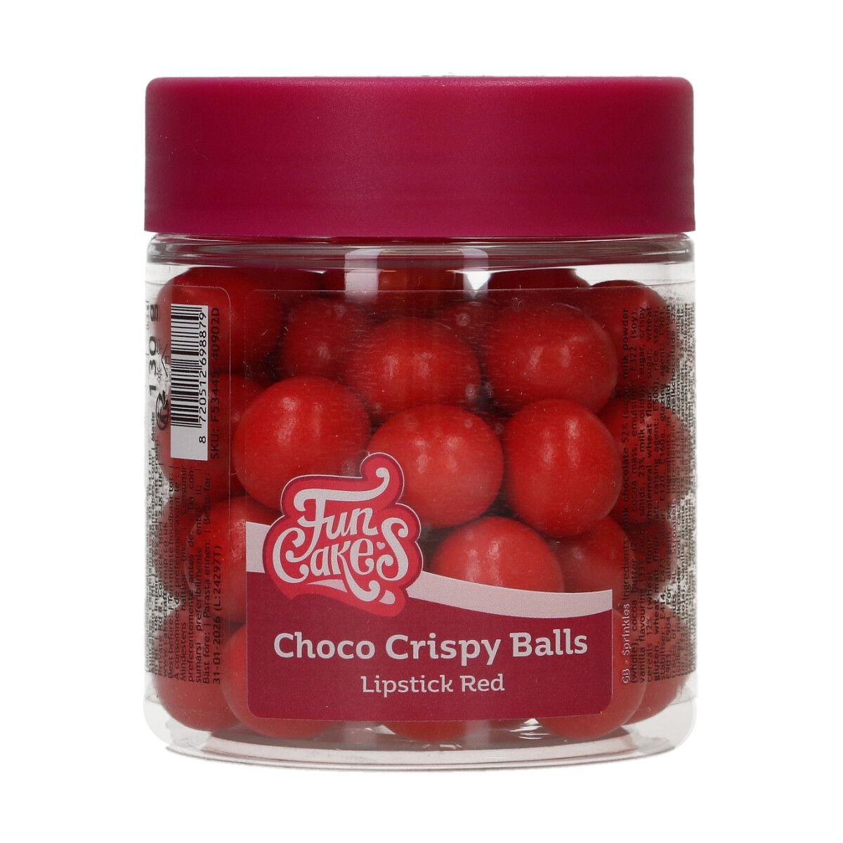 Boules Choco Croustillantes - Rouge
