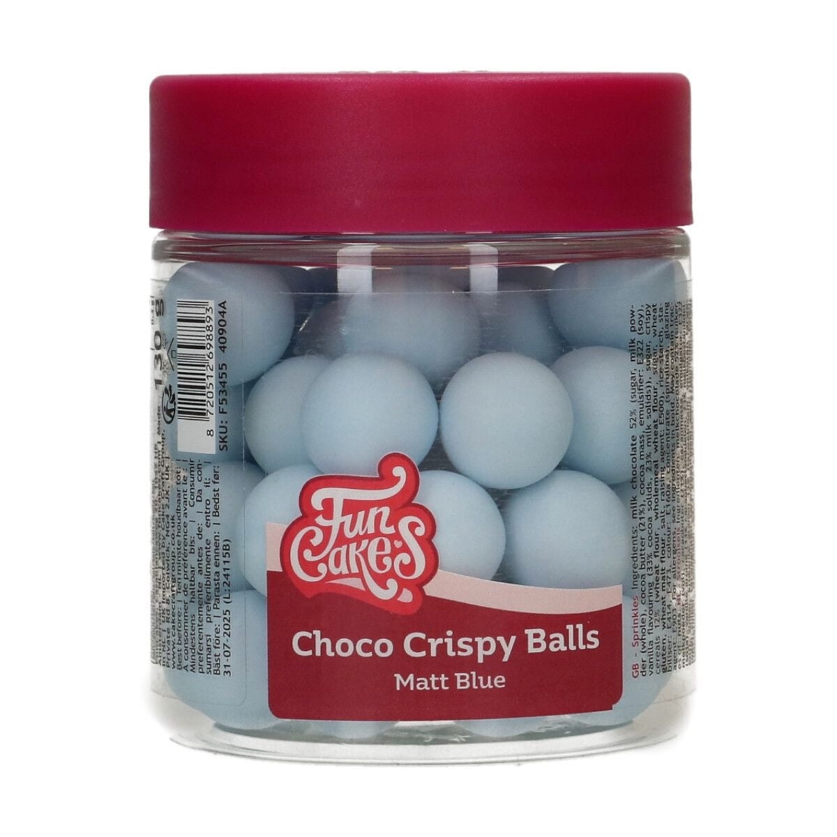Boules Choco Croustillantes - Bleu