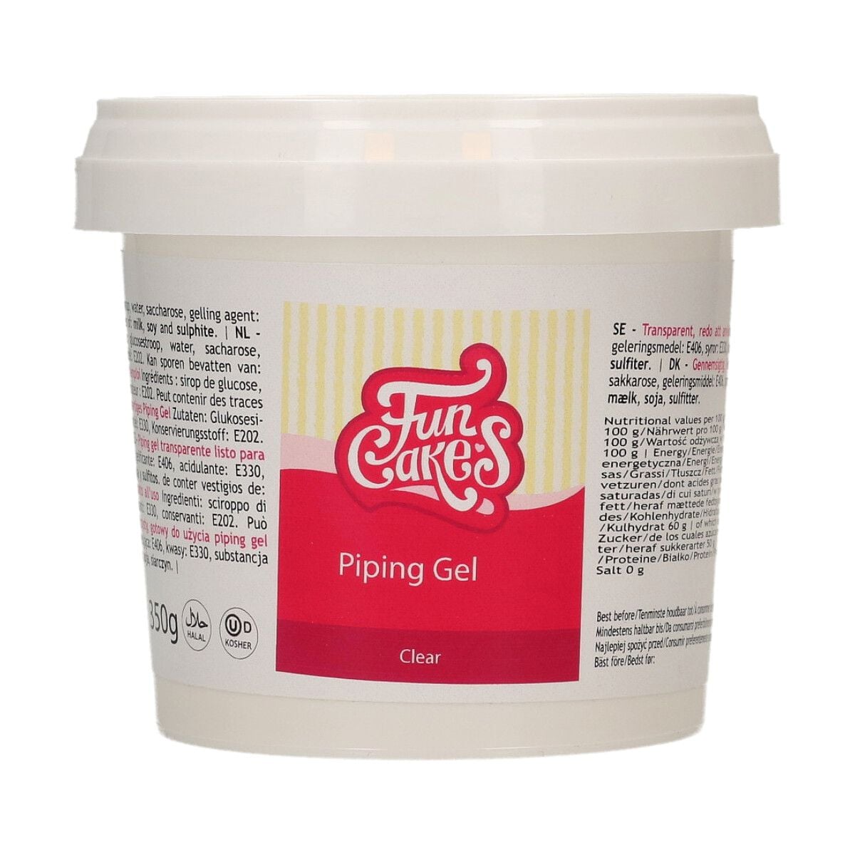 Piping Gel Neutre 350g