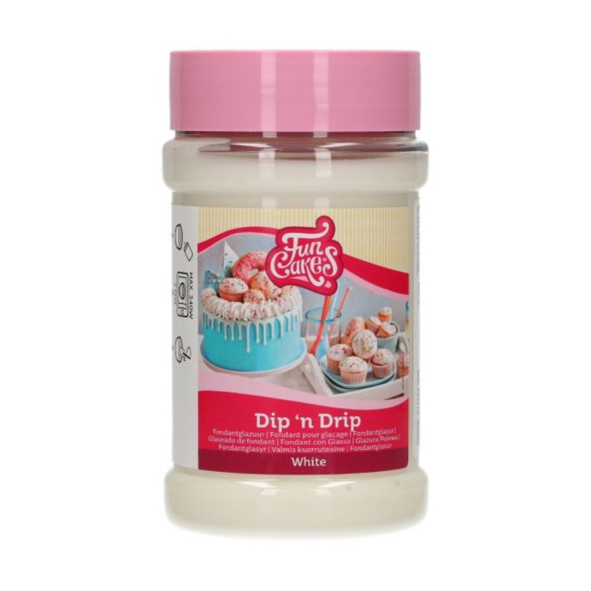 Dip'n' drip Blanc - 375g