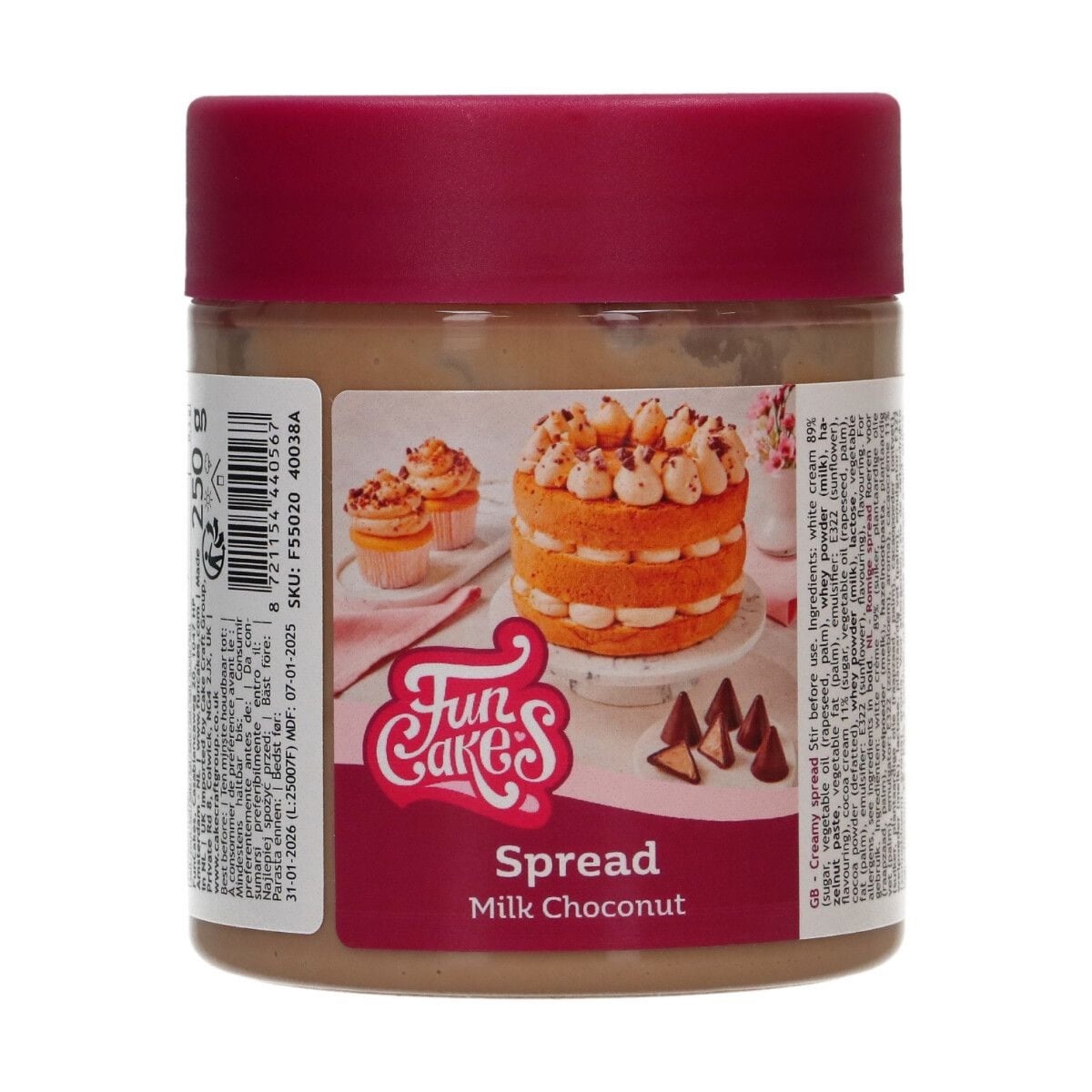 Pâte à tartiner - Chocolat au lait/noisette