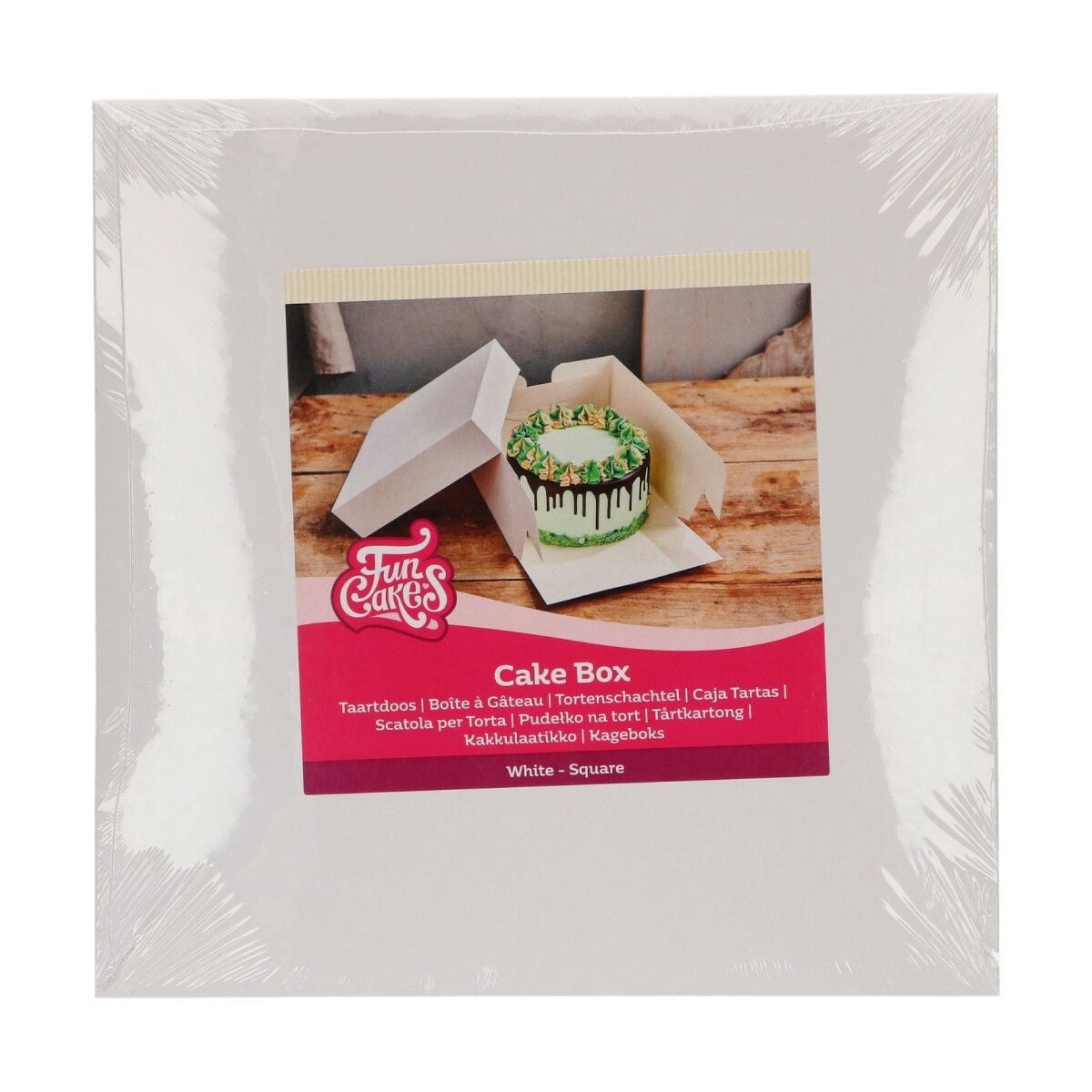 Boîte à gâteau - 25x25x15cm