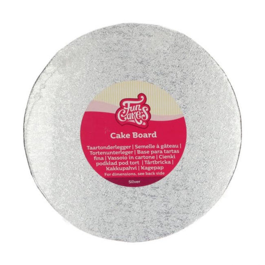 Plateau 3mm Rond 22.5cm - Argenté