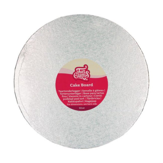 Plateau 3mm Rond 25cm - Argenté