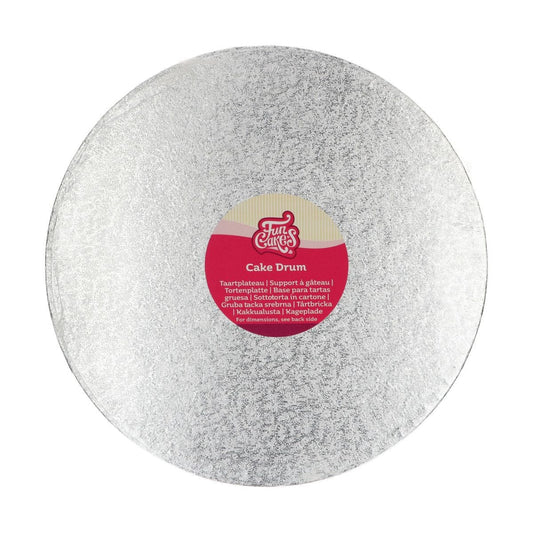 Plateau rond Argenté 30cm