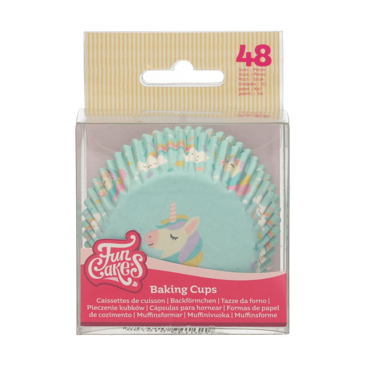Caissettes à cupcakes - Licorne (48pcs)