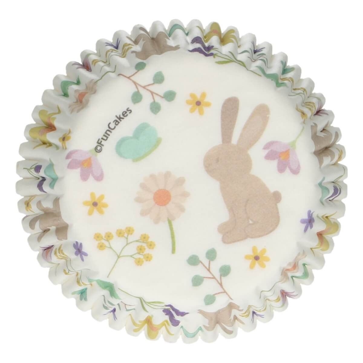 Caissettes à Cupcakes - Animaux printaniers (48pcs)
