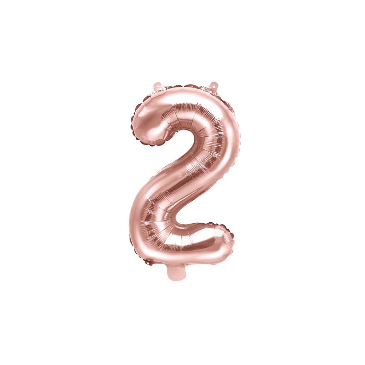 Ballon Chiffre Alu 35cm Rosegold - 2