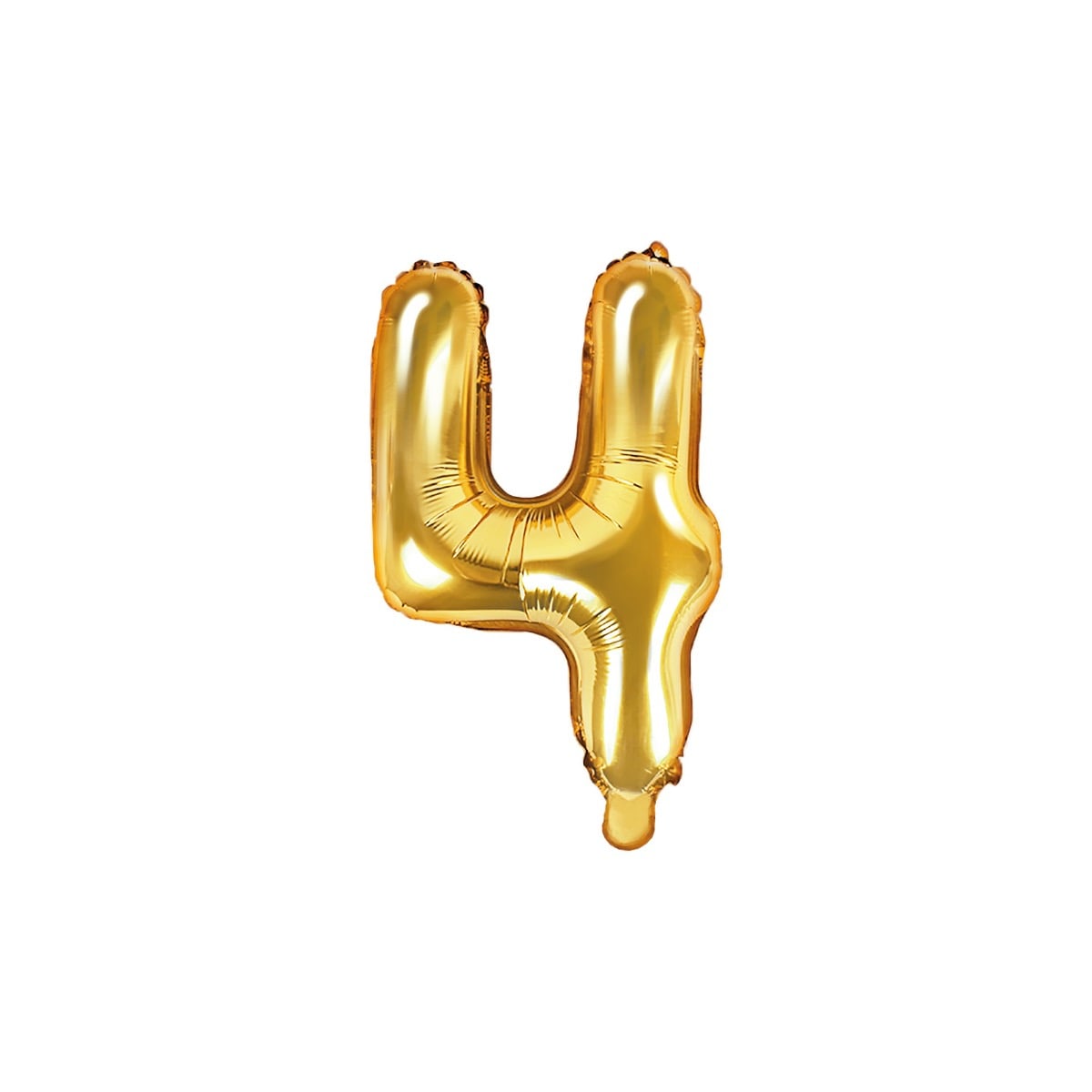 Ballon Chiffre Alu 35cm Or - 4