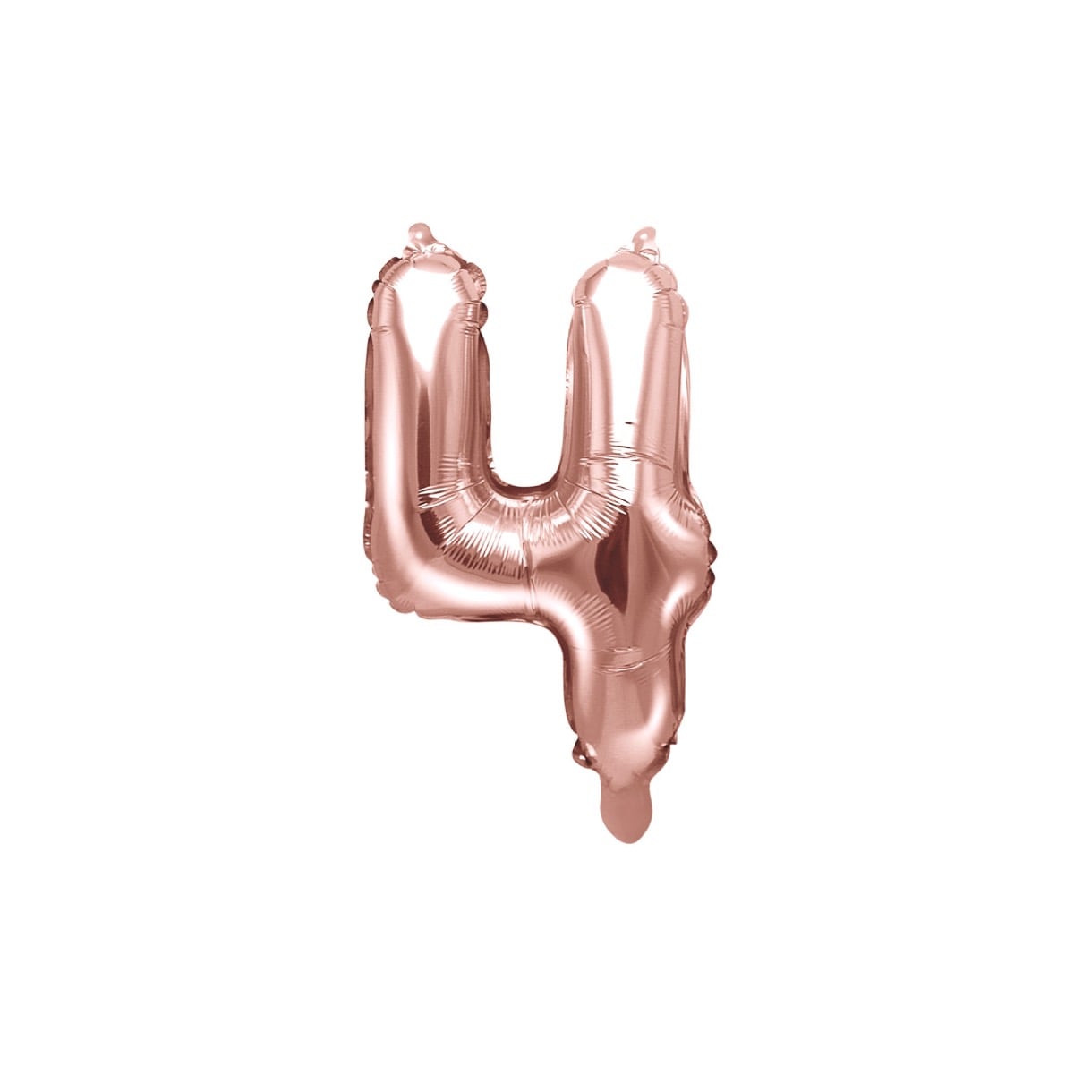 Ballon Chiffre Alu 35cm Rosegold - 4