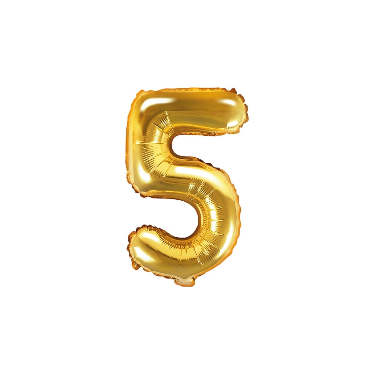 Ballon Chiffre Alu 35cm Or - 5
