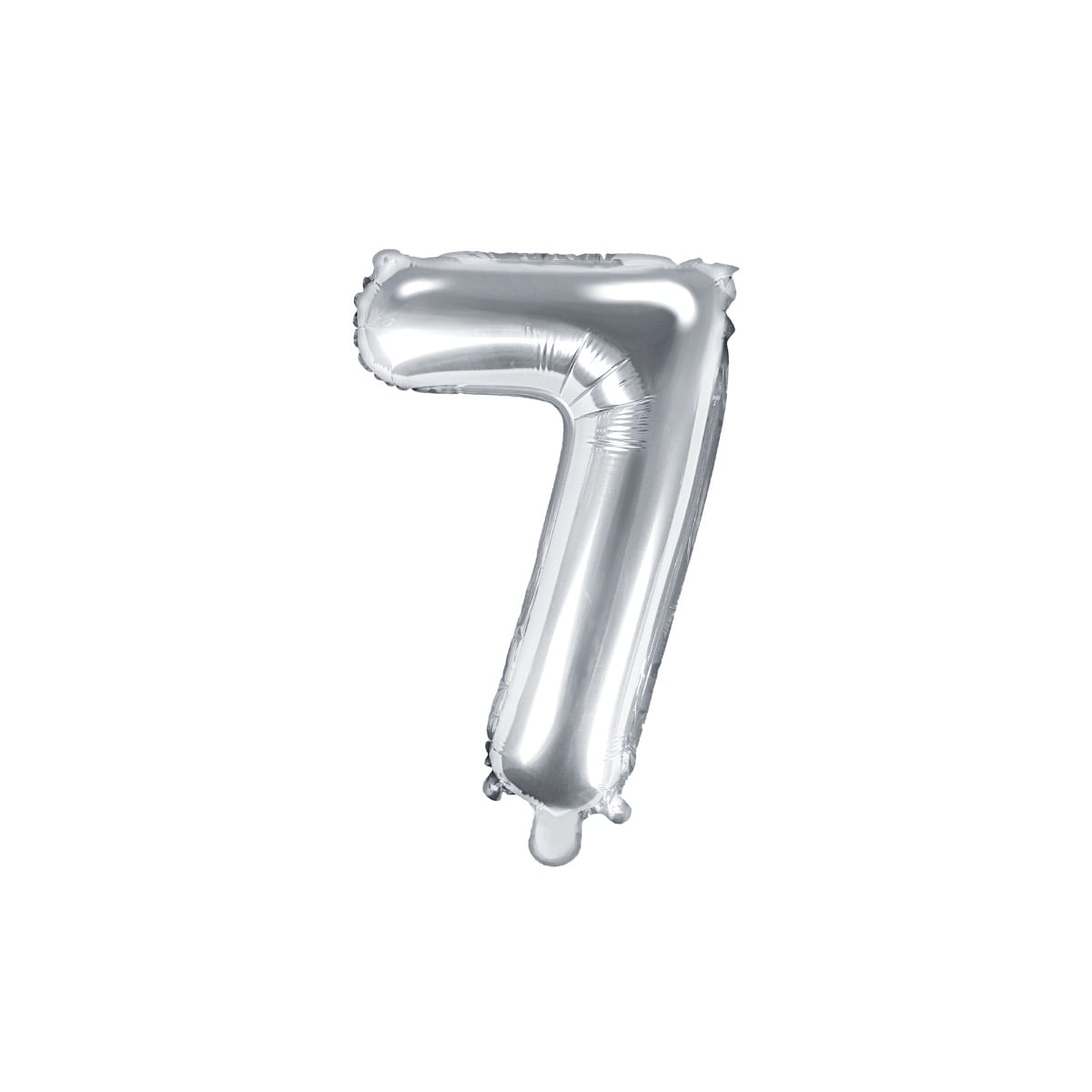 Ballon Chiffre Alu 35cm Argent - 7