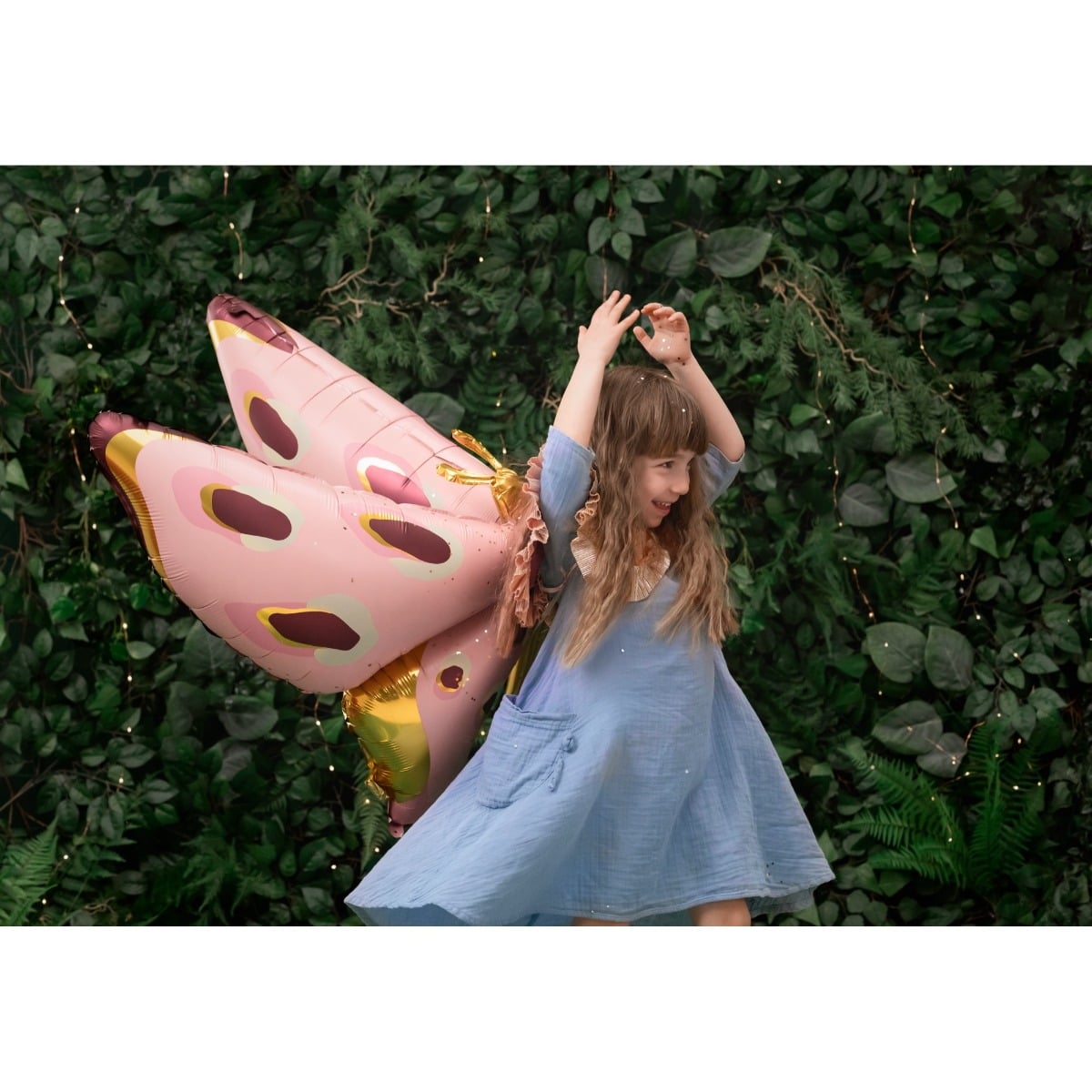 Ballon en alu - Papillon (120cm)