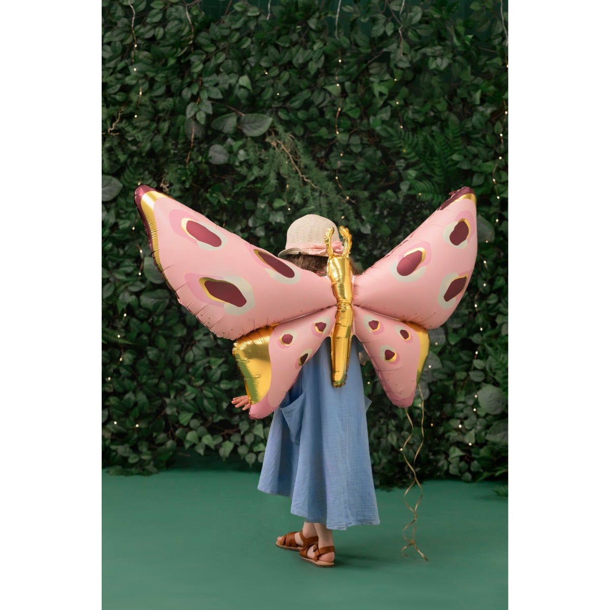Ballon en alu - Papillon (120cm)