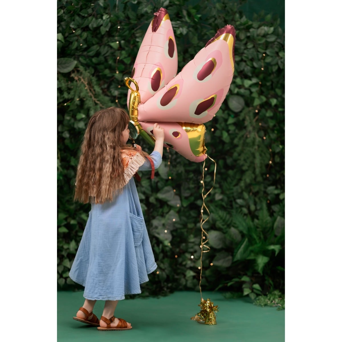 Ballon en alu - Papillon (120cm)