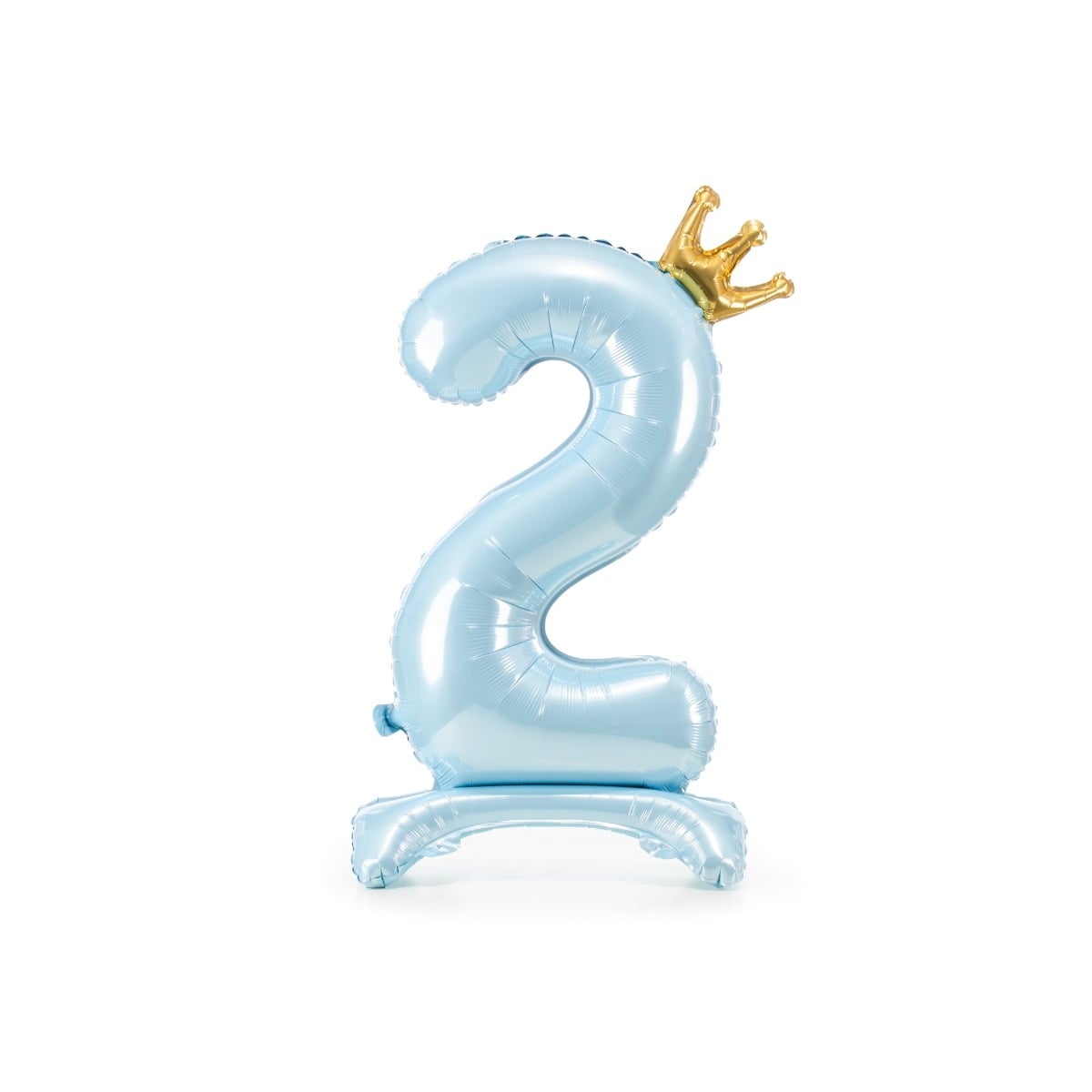 Ballon Chiffre sur pied - Bleu
