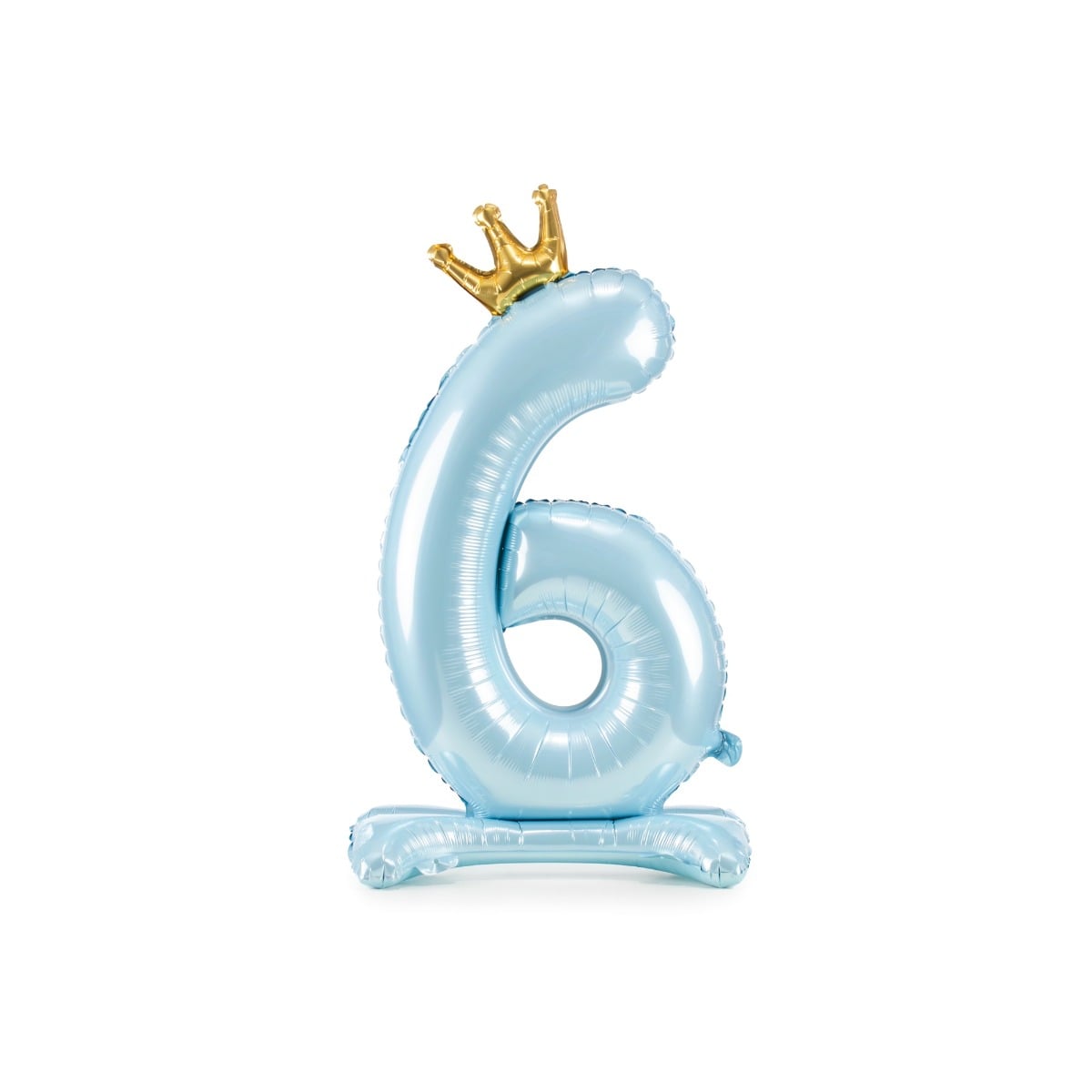 Ballon Chiffre sur pied - Bleu