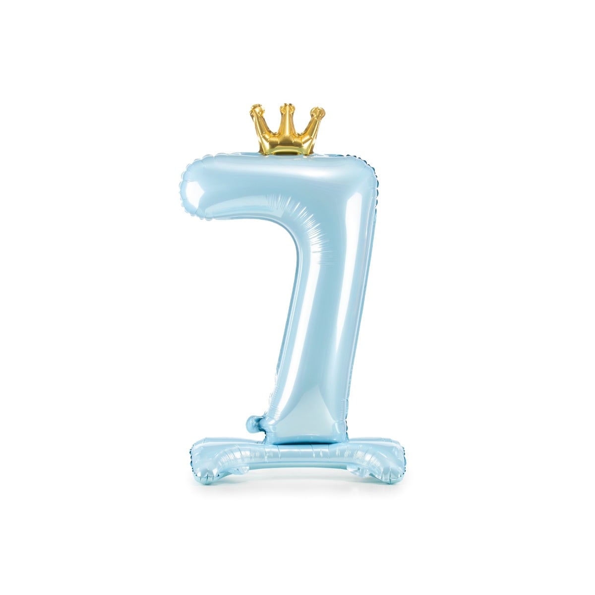 Ballon Chiffre sur pied - Bleu