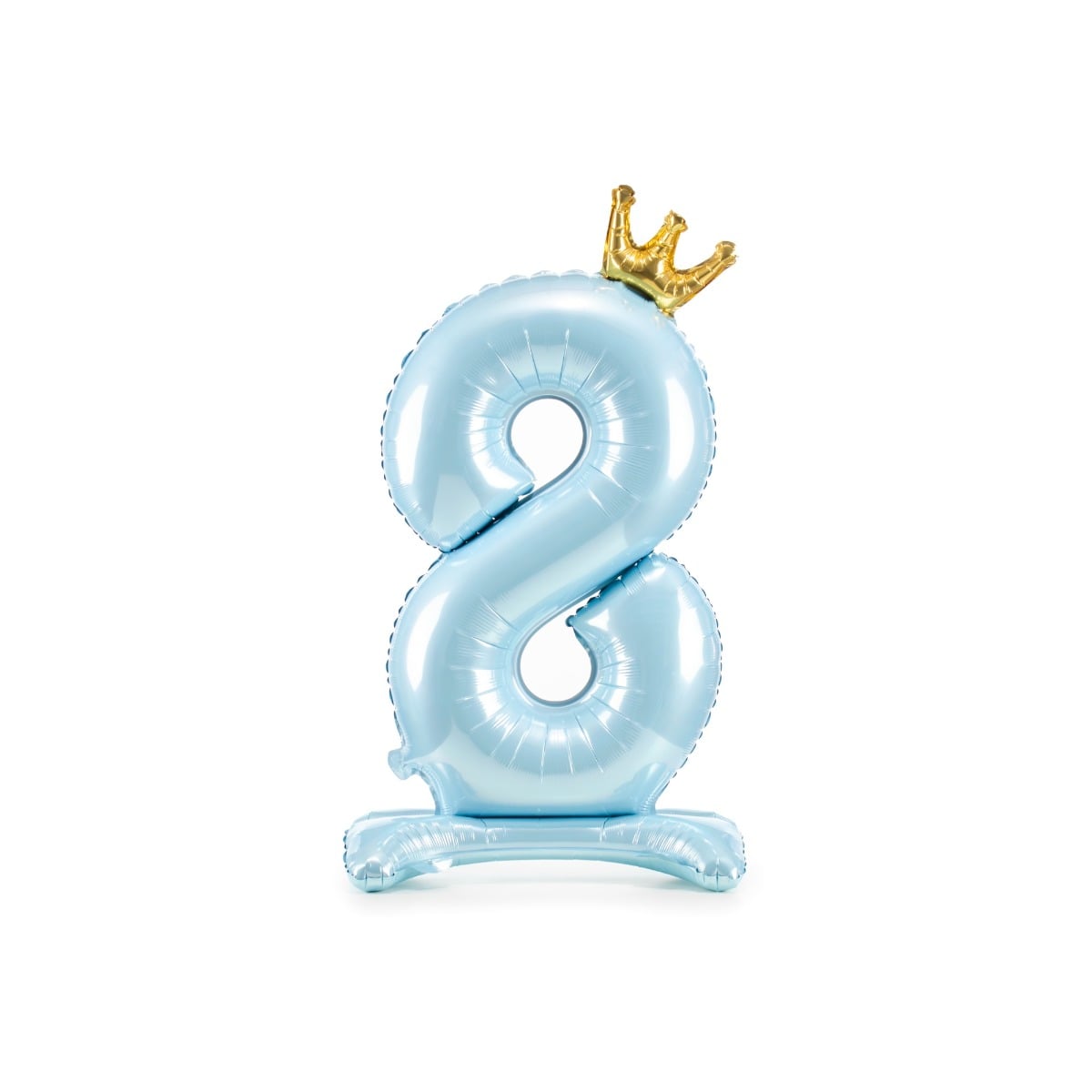 Ballon Chiffre sur pied - Bleu
