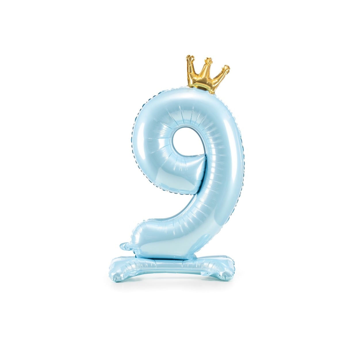 Ballon Chiffre sur pied - Bleu