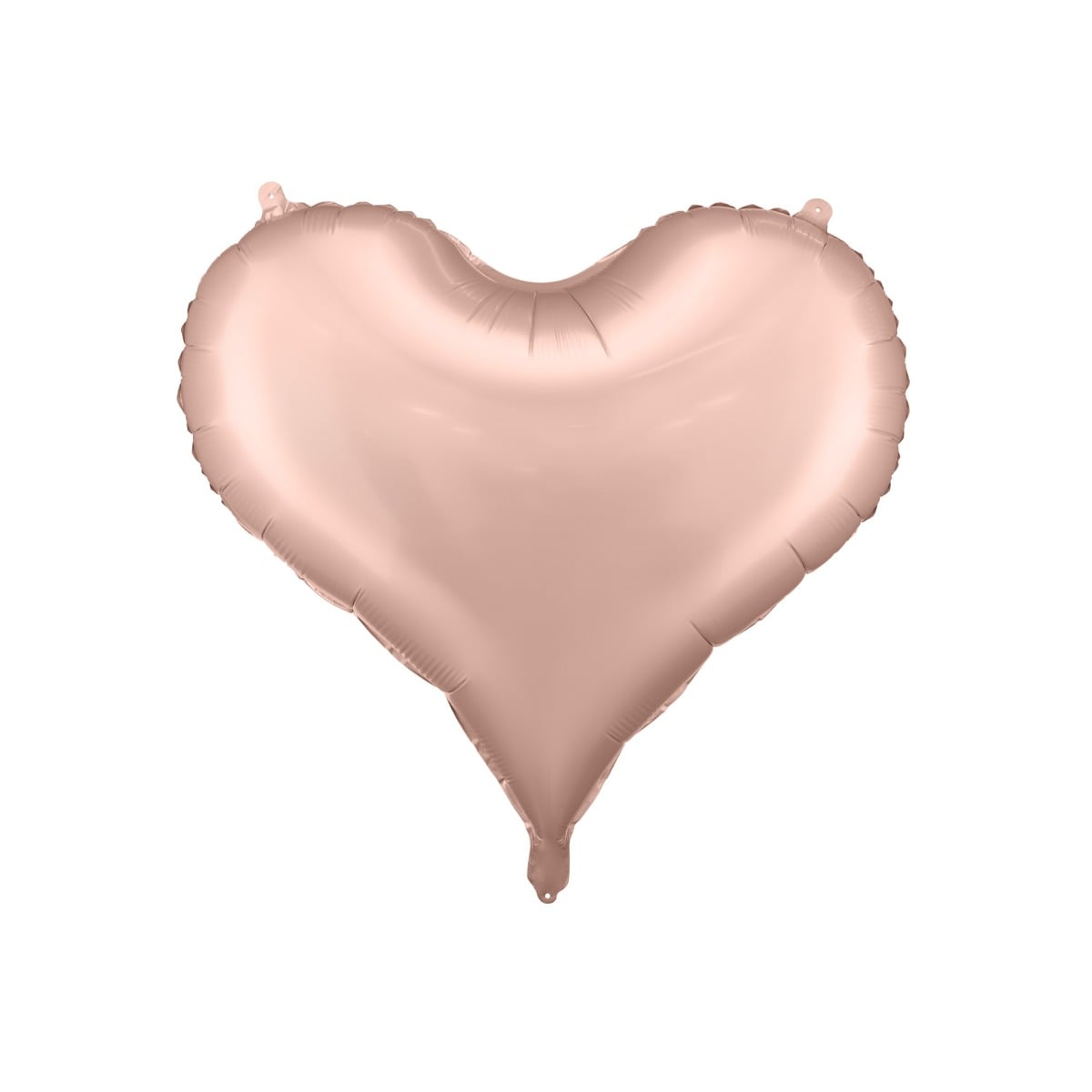 Ballon en alu - Cœur Rose gold - 75cm