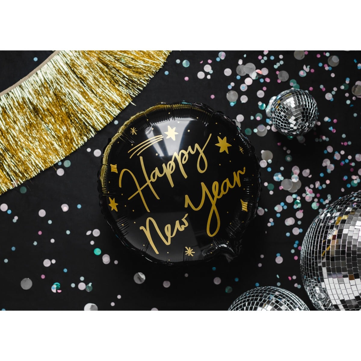Ballon en alu - Happy New Year