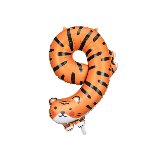 Ballon n°9 - Tigre - 80cm